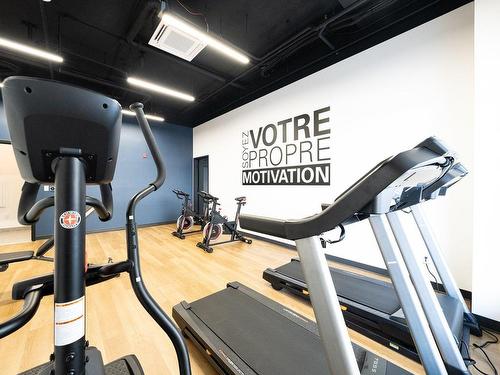 Salle d'exercice - 209-1220 Rue De Courchevel, Lévis (Les Chutes-De-La-Chaudière-Est), QC - Indoor Photo Showing Gym Room