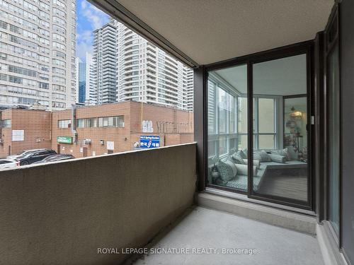 208-65 Spring Garden Ave, Toronto, ON - Outdoor With Balcony