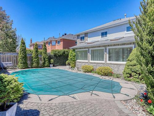 1821 Post Dr, Pickering, ON - Outdoor With In Ground Pool