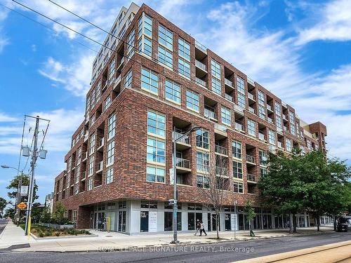 702-1787 St Clair Ave W, Toronto, ON - Outdoor With Balcony With Facade