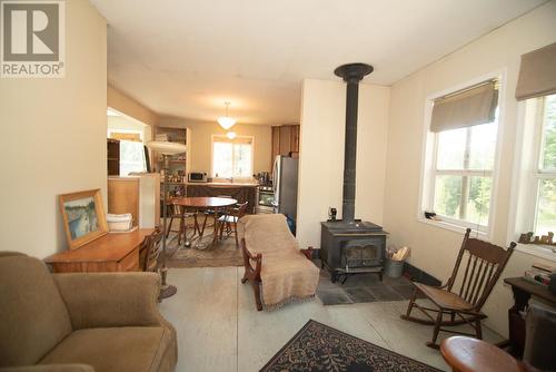 820 Kane Valley Rd, Merritt, BC - Indoor Photo Showing Living Room With Fireplace