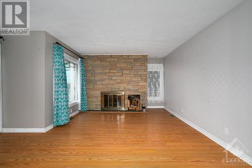 1518 Morisset Avenue, Ottawa, ON - Indoor Photo Showing Living Room With Fireplace