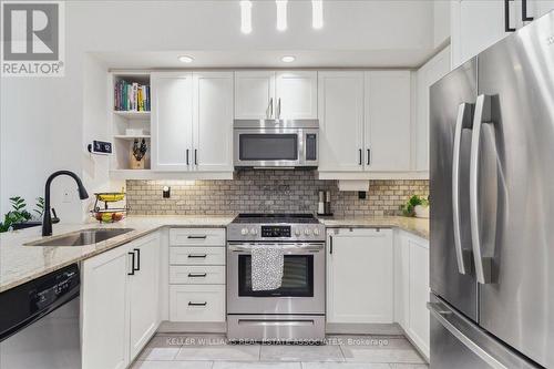 303 - 85 East Liberty Street, Toronto, ON - Indoor Photo Showing Kitchen With Stainless Steel Kitchen With Upgraded Kitchen