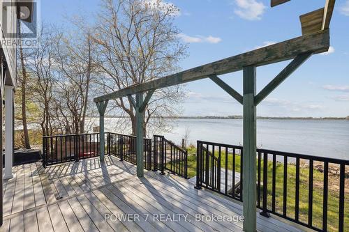 1 Mcgill Drive, Kawartha Lakes, ON - Outdoor With Body Of Water With Deck Patio Veranda With View With Exterior