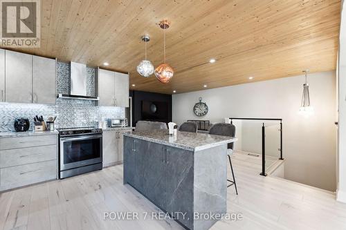 1 Mcgill Drive, Kawartha Lakes, ON - Indoor Photo Showing Kitchen With Stainless Steel Kitchen With Upgraded Kitchen