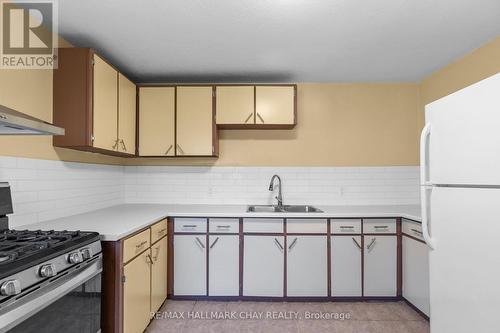 138 Peel Street, Barrie, ON - Indoor Photo Showing Kitchen With Double Sink