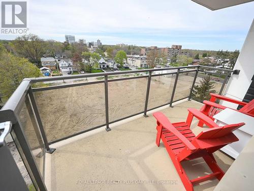 704 - 212 Kerr Street, Oakville, ON - Outdoor With Balcony With View