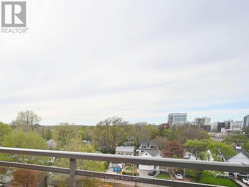 704 - 212 Kerr Street, Oakville, ON - Outdoor With Balcony With View