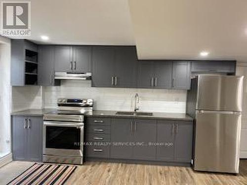 Bsmt - 54 Meadowglen Boulevard, Halton Hills, ON - Indoor Photo Showing Kitchen With Upgraded Kitchen