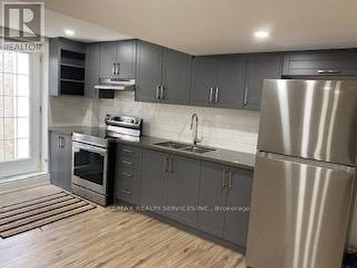 Bsmt - 54 Meadowglen Boulevard, Halton Hills, ON - Indoor Photo Showing Kitchen With Upgraded Kitchen