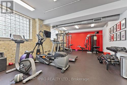 209 - 781 King Street W, Toronto, ON - Indoor Photo Showing Gym Room