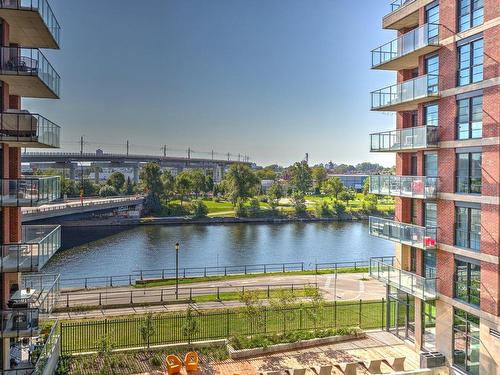 Water view - 514-1320 Rue Olier, Montréal (Le Sud-Ouest), QC - Outdoor With Balcony