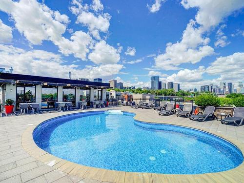 Piscine - 349-790 Rue Rose-De-Lima, Montréal (Le Sud-Ouest), QC - Outdoor With In Ground Pool With View