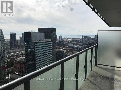 3608 - 101 Peter Street S, Toronto, ON - Outdoor With Balcony With View