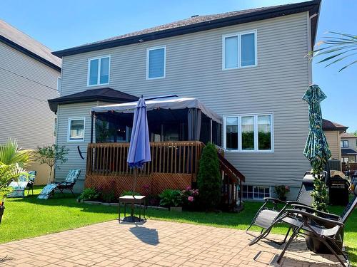 Face arriÃ¨re - 4955 Rue Cherrier, Laval (Chomedey), QC - Outdoor With Deck Patio Veranda With Exterior
