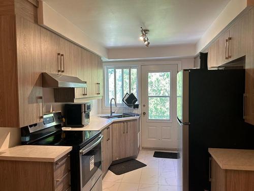 Kitchen - 5 7E Rue, Montréal (Pierrefonds-Roxboro), QC - Indoor Photo Showing Kitchen With Double Sink