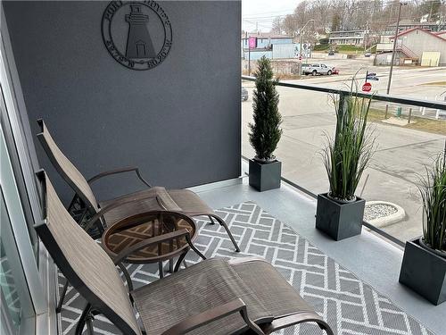 private balcony - 38 Harbour Street|Unit #206, Port Dover, ON - Outdoor With Balcony