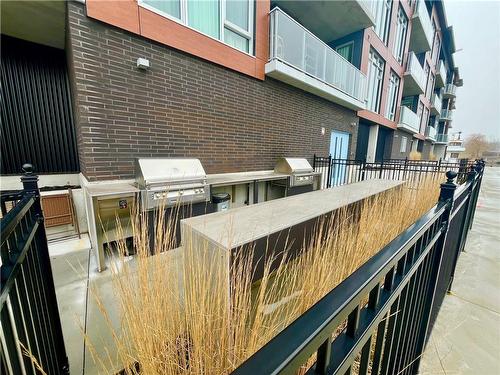 bbq and dining are - 38 Harbour Street|Unit #206, Port Dover, ON - Outdoor With Balcony With Exterior