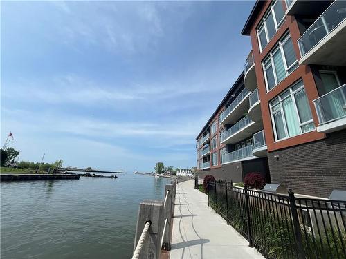 38 Harbour Street|Unit #206, Port Dover, ON - Outdoor With Body Of Water With Balcony