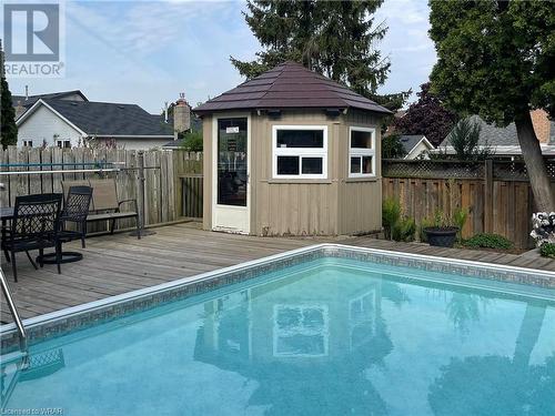 38 Crest Court, Cambridge, ON - Outdoor With In Ground Pool With Deck Patio Veranda
