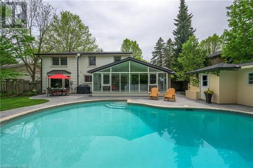 19 Scarlett Avenue, London, ON - Outdoor With In Ground Pool With Backyard With Exterior