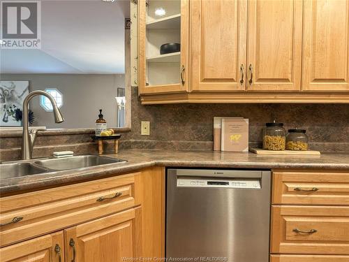 1075 Rendezvous, Tecumseh, ON - Indoor Photo Showing Kitchen With Double Sink