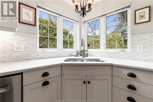 330 Grande Vallee, Dieppe, NB - Indoor Photo Showing Kitchen With Double Sink