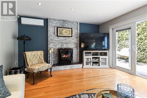 330 Grande Vallee, Dieppe, NB - Indoor Photo Showing Living Room With Fireplace
