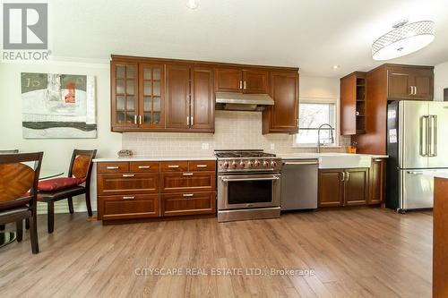 165 Harewood Avenue, Toronto (Cliffcrest), ON - Indoor Photo Showing Kitchen With Stainless Steel Kitchen