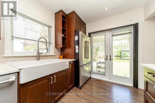 165 Harewood Avenue, Toronto (Cliffcrest), ON - Indoor Photo Showing Kitchen With Double Sink