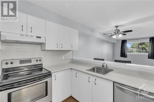 316 Lorry Greenberg Drive Unit#106, Ottawa, ON - Indoor Photo Showing Kitchen With Stainless Steel Kitchen