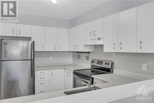 316 Lorry Greenberg Drive Unit#106, Ottawa, ON - Indoor Photo Showing Kitchen With Stainless Steel Kitchen