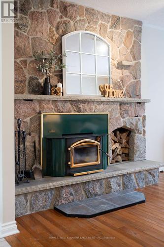 17916 Ninth Line, East Gwillimbury, ON - Indoor With Fireplace