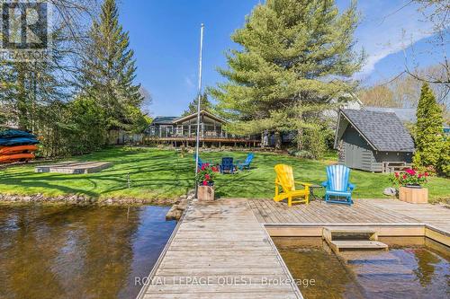 1687 Peninsula Point Road, Severn, ON - Outdoor With Body Of Water