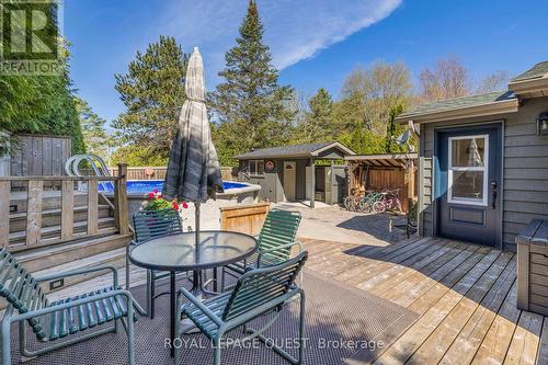 1687 Peninsula Point Road, Severn, ON - Outdoor With Deck Patio Veranda With Exterior