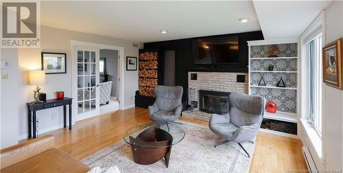5 Whitetail Lane, Saint John, NB - Indoor Photo Showing Living Room With Fireplace