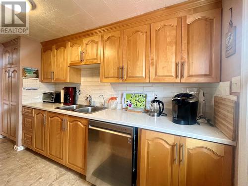 18 Lamaline Road, Fortune, NL - Indoor Photo Showing Kitchen With Double Sink