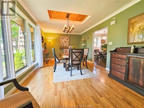 36 Parkwood Drive, Chatham, ON - Indoor Photo Showing Dining Room