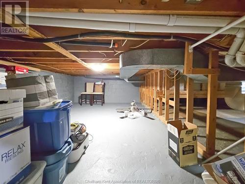 36 Parkwood Drive, Chatham, ON - Indoor Photo Showing Basement