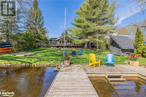 1687 Peninsula Point Road, Severn Bridge, ON - Outdoor With Body Of Water