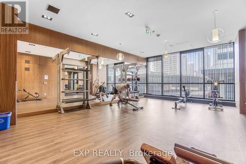 811 - 19 Bathurst Street, Toronto, ON - Indoor Photo Showing Gym Room