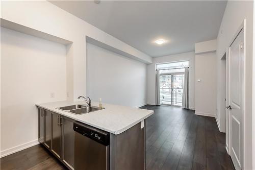 450 Dundas Street E|Unit #114, Waterdown, ON - Indoor Photo Showing Kitchen With Double Sink