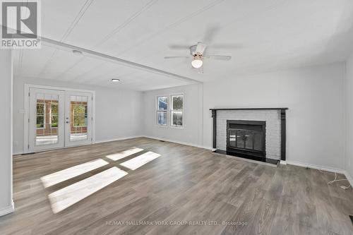 52 Damsel Circle, Georgina, ON - Indoor Photo Showing Living Room With Fireplace