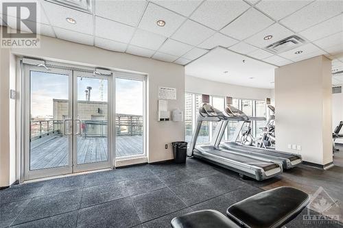 90 George Street Unit#1503, Ottawa, ON - Indoor Photo Showing Gym Room