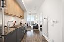 1709 - 120 Parliament Street, Toronto, ON  - Indoor Photo Showing Kitchen With Upgraded Kitchen 