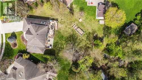 Aerial View - 275 4Th Street Crescent, Hanover, ON - Outdoor With View