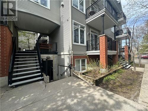 414 Nepean Street Unit#G, Ottawa, ON - Outdoor With Balcony