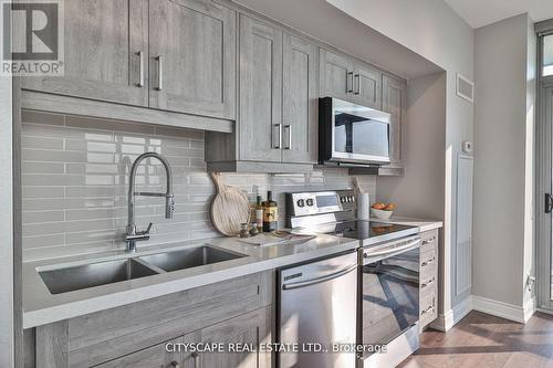 2810 - 105 The Queensway Avenue, Toronto, ON - Indoor Photo Showing Kitchen With Double Sink With Upgraded Kitchen