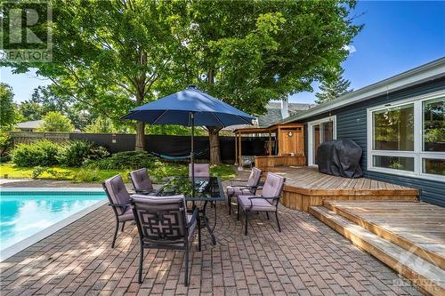 346 Pleasant Park Road, Ottawa, ON - Outdoor With In Ground Pool With Deck Patio Veranda