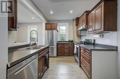 558 Elizabeth Street E, North Perth, ON - Indoor Photo Showing Kitchen With Double Sink